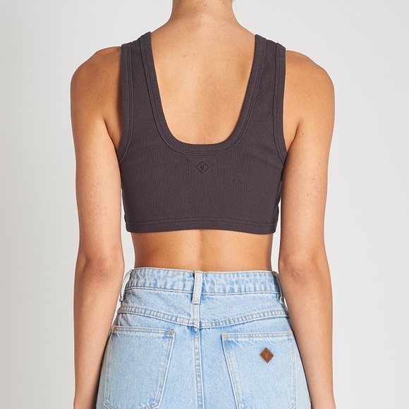 Henley Crop Top NWT - Picture 2 of 2